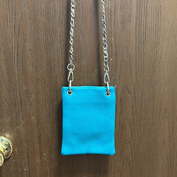 Crossbody Phone bag Horse and Horseshoe Blue - Picture 10 of 13
